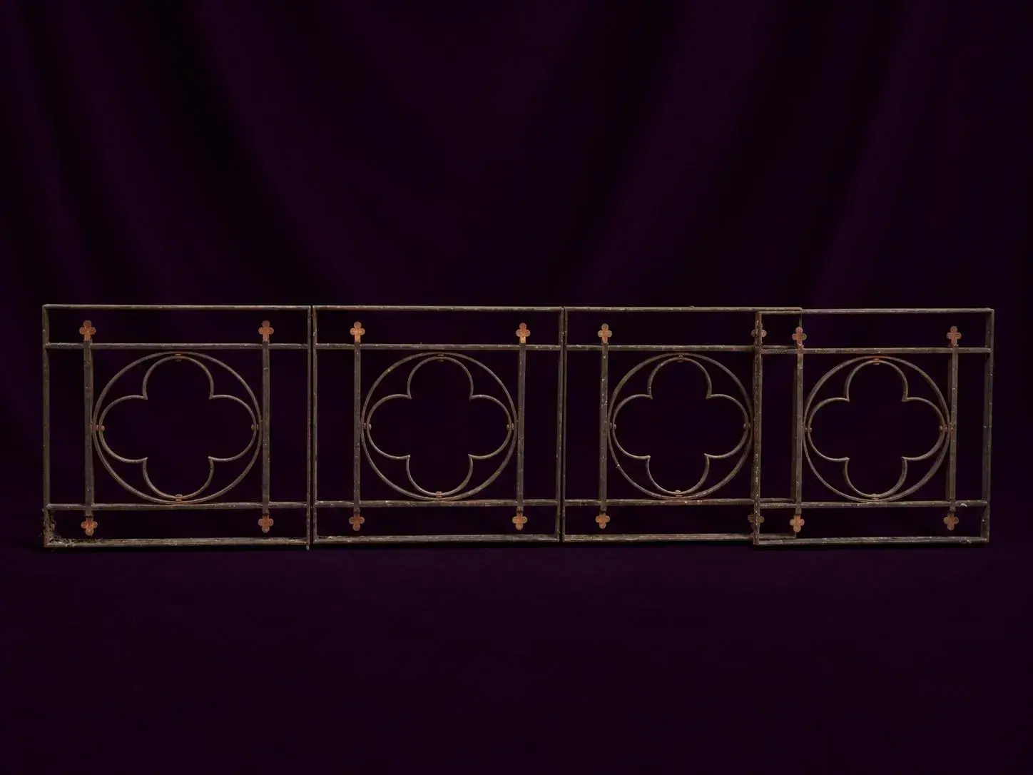 Four altar railings from the chapel at Montebello Castle in - Lot 35