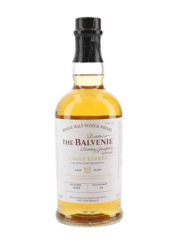 Balvenie 12 Year Old Single Barrel 2024 Team Editio 70cl / 47.8%