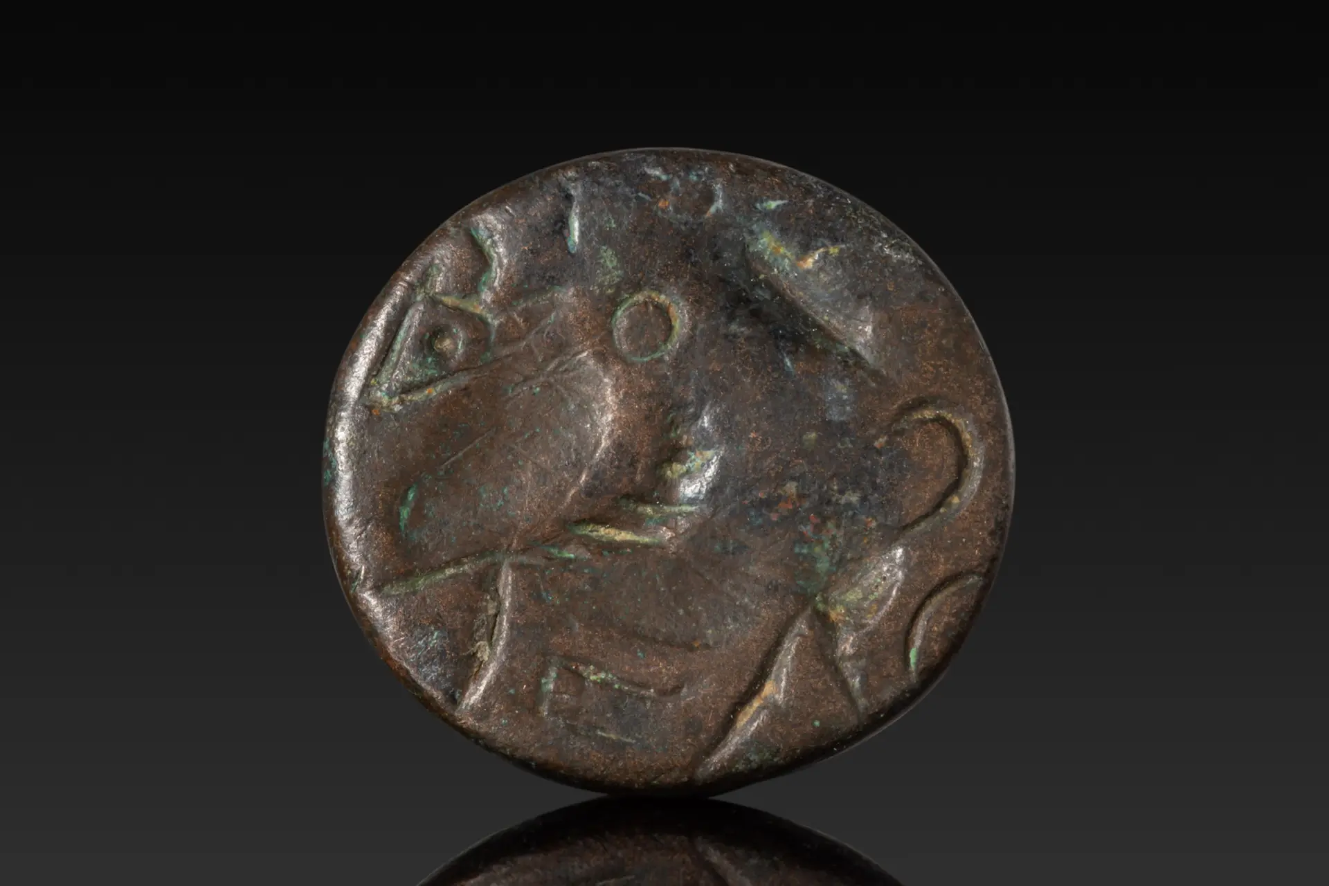 CELTIC SEAL WITH BEAST