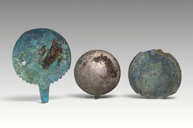 COLLECTION OF GREEK AND ROMAN BRONZE MIRRORS
