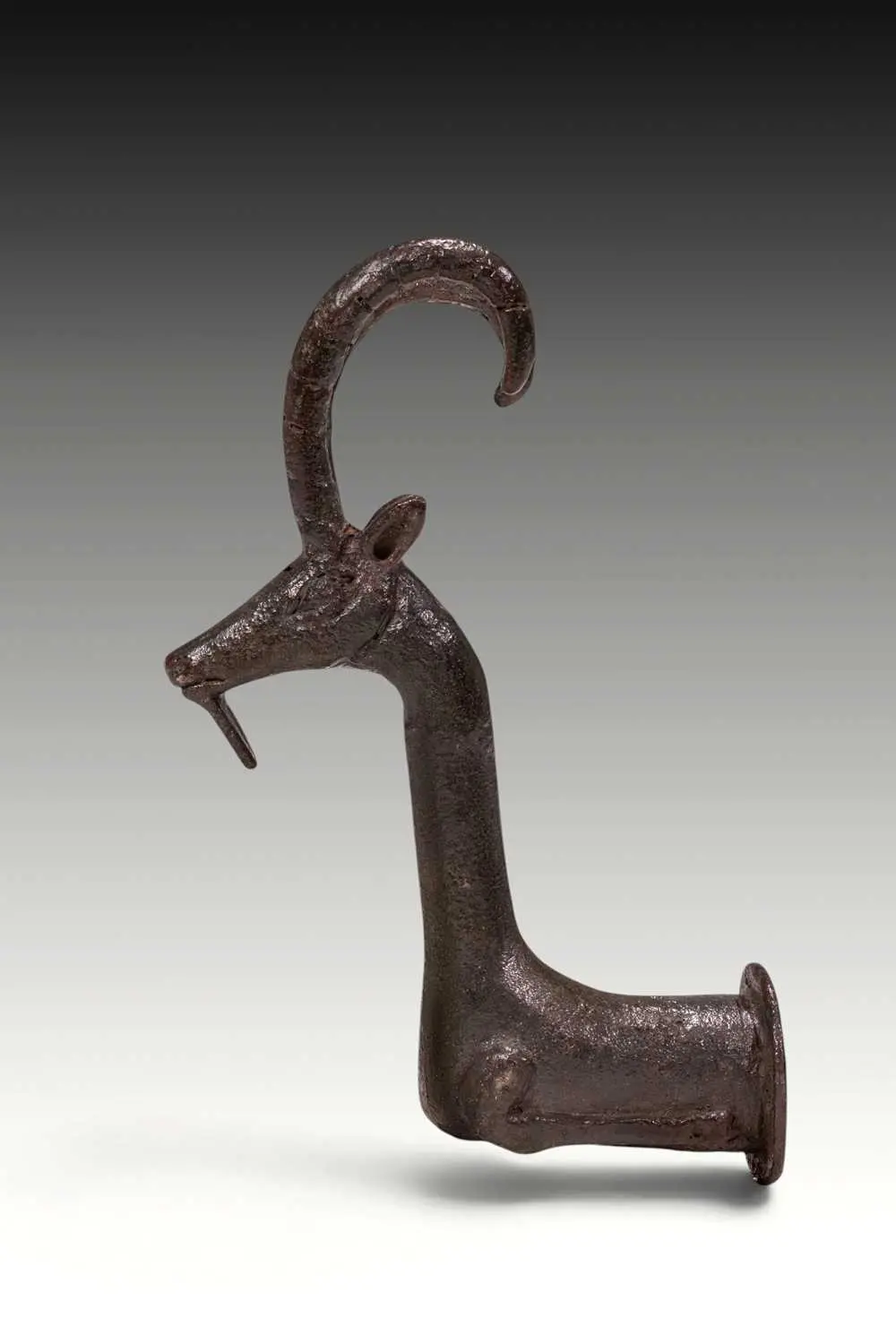 BRONZE AGE BRONZE IBEX PROTOME