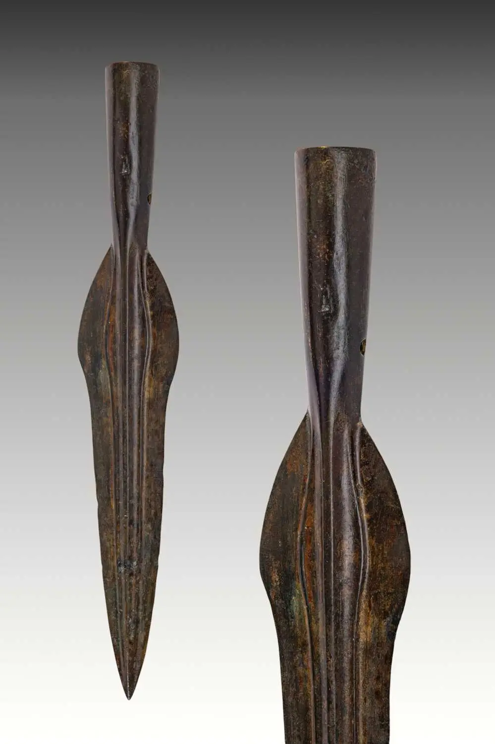 STUNNING CELTIC BRONZE SPEARHEAD