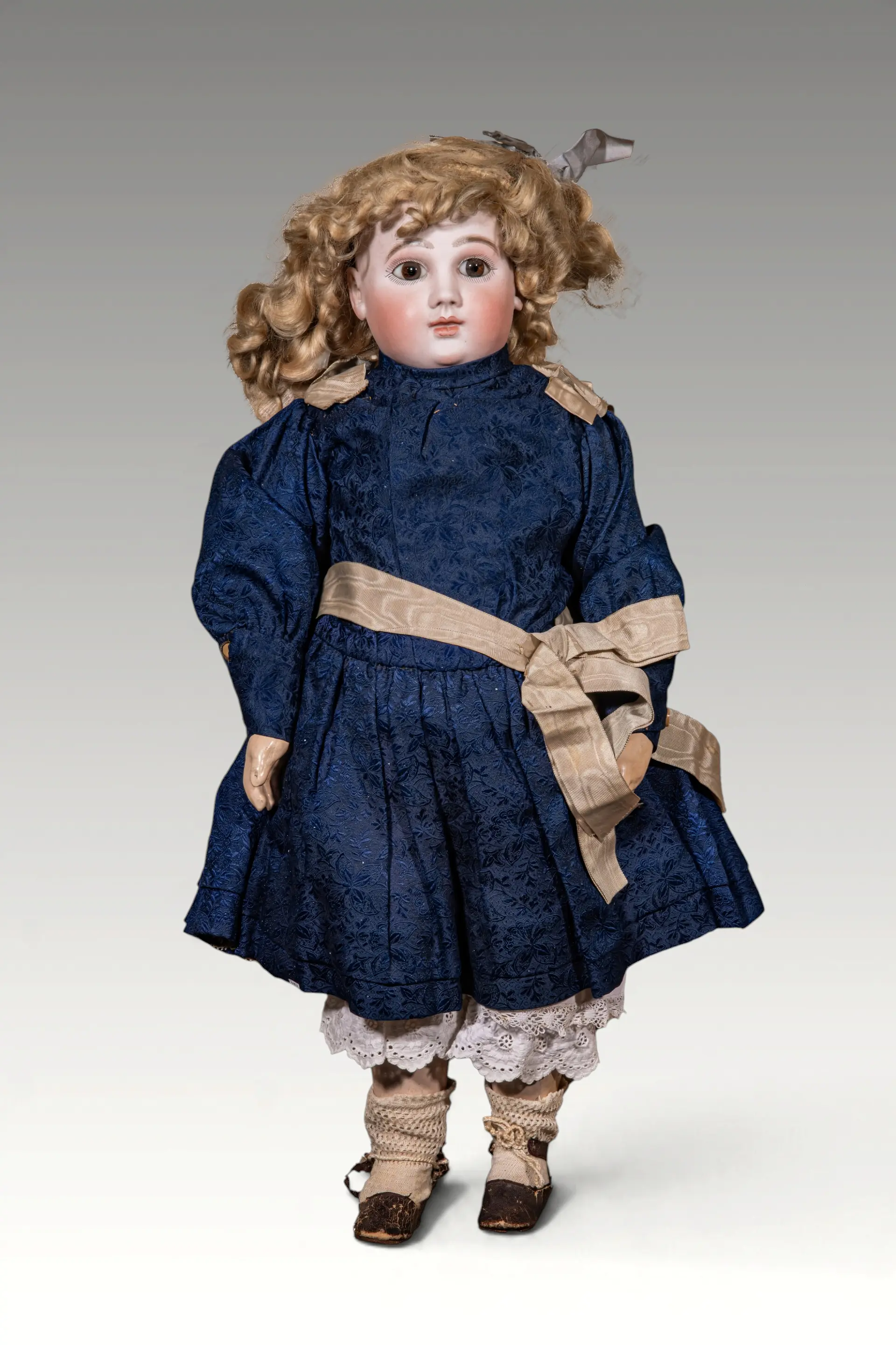 RARE BABY JULES NICOLAS STEINER SERIES G BISQUE HEAD DOLL