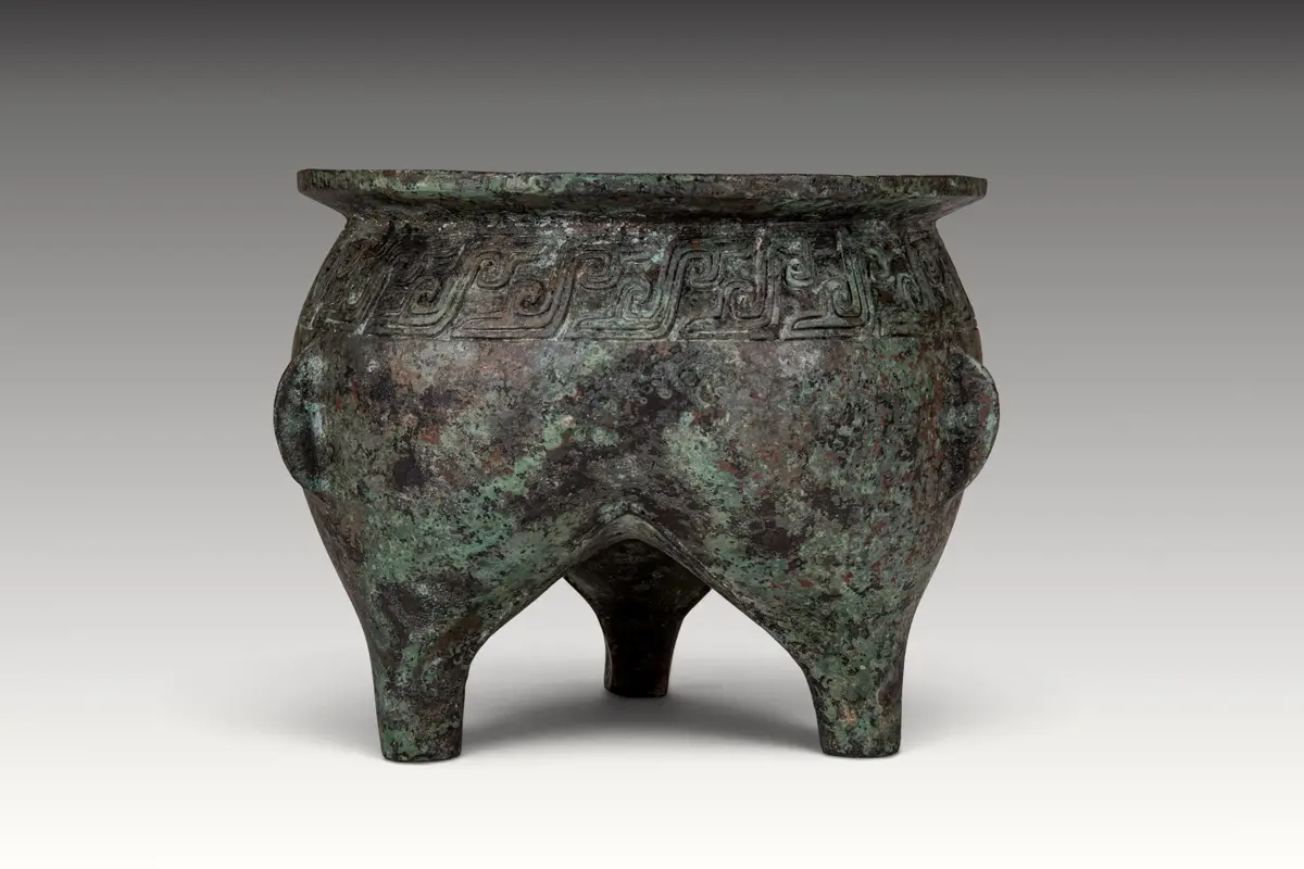 CHINESE BRONZE LI TRIPOD, WESTERN ZHOU STYLE