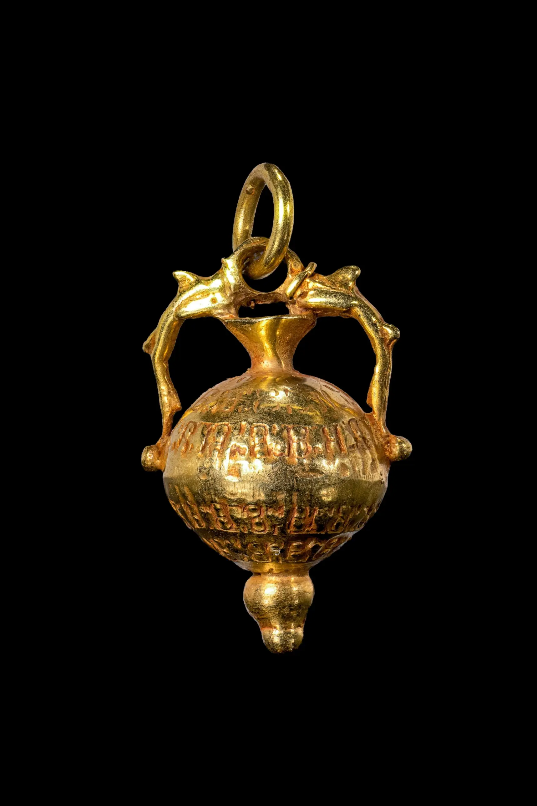 GREEK GOLD AMPHORA PENDANT