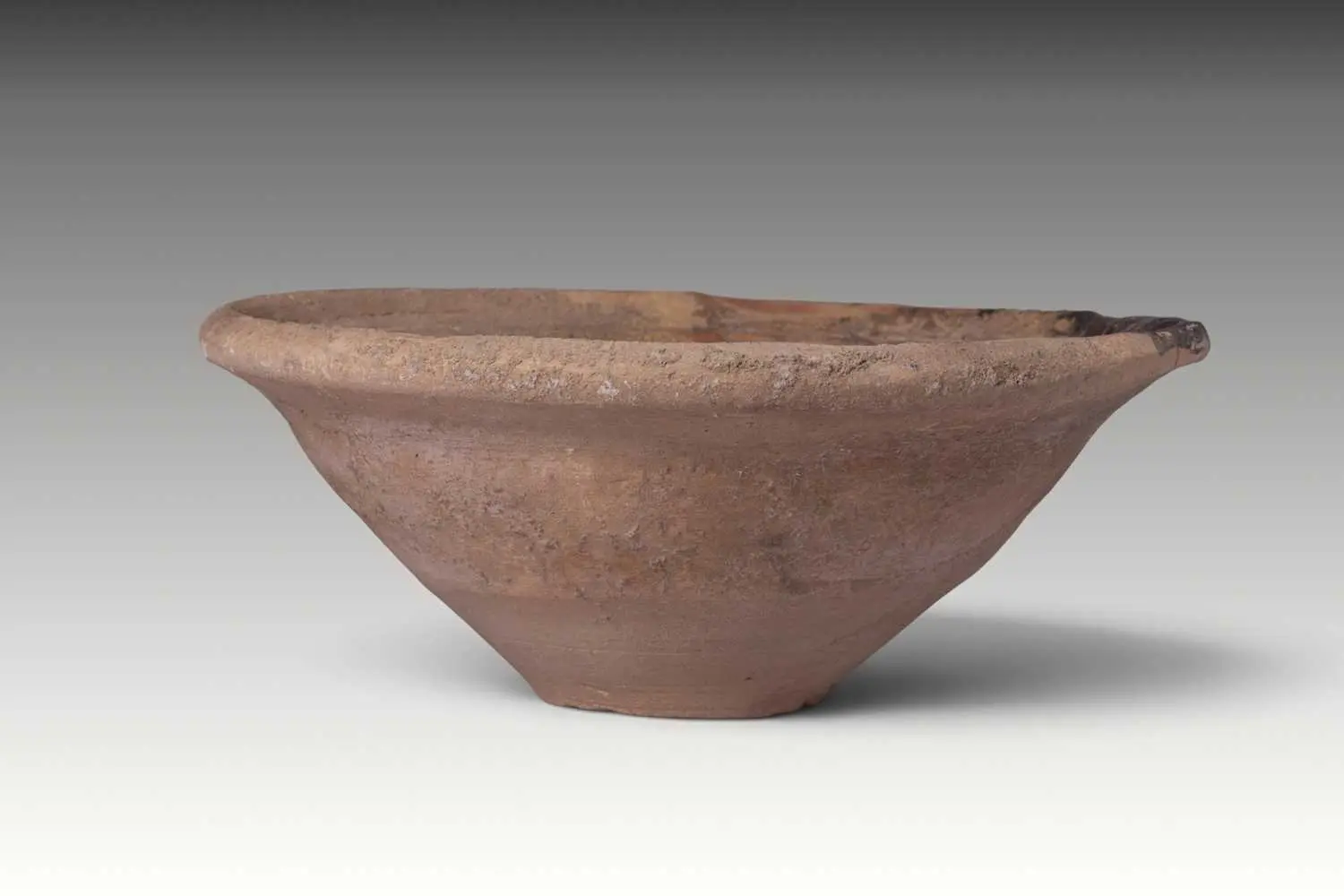 LARGE ARAMAIC TERRACOTTA DEVIL TRAP BOWL