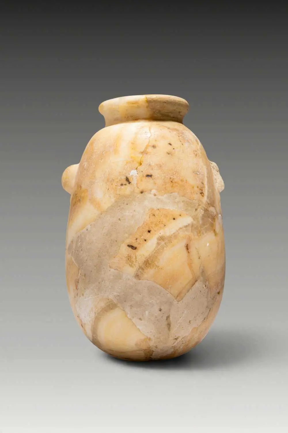 EGYPTIAN ALABASTER ALABASTRON