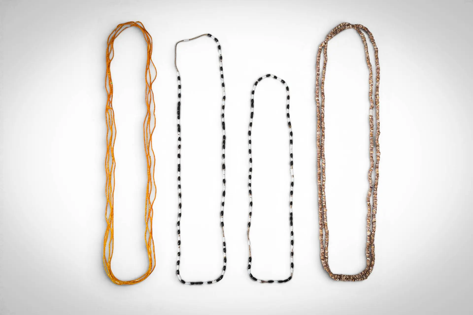 GROUP OF BEAD NECKLACES