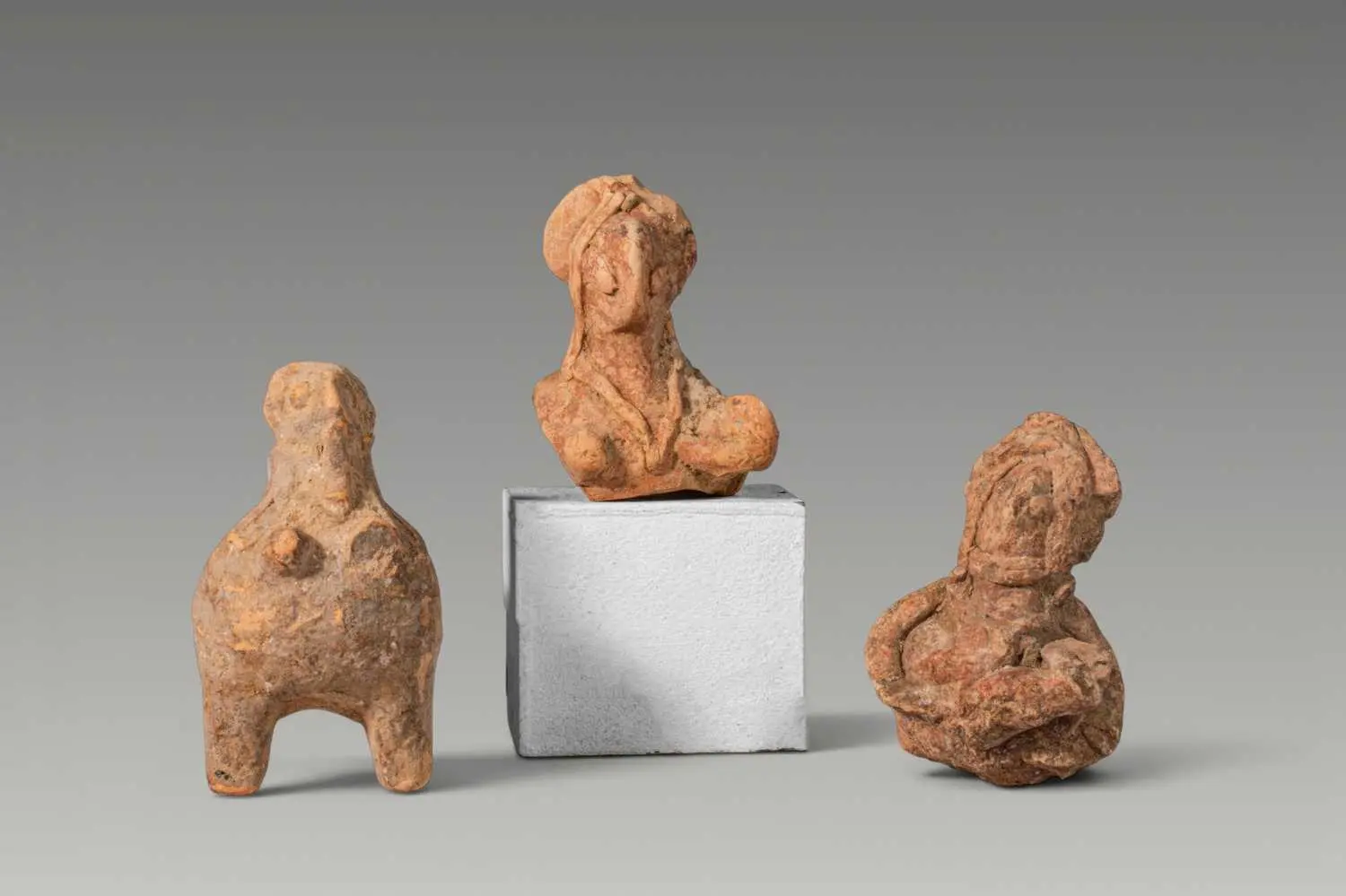 COLLECTION OF SYRO-HITTITE TERRACOTTA IDOLS