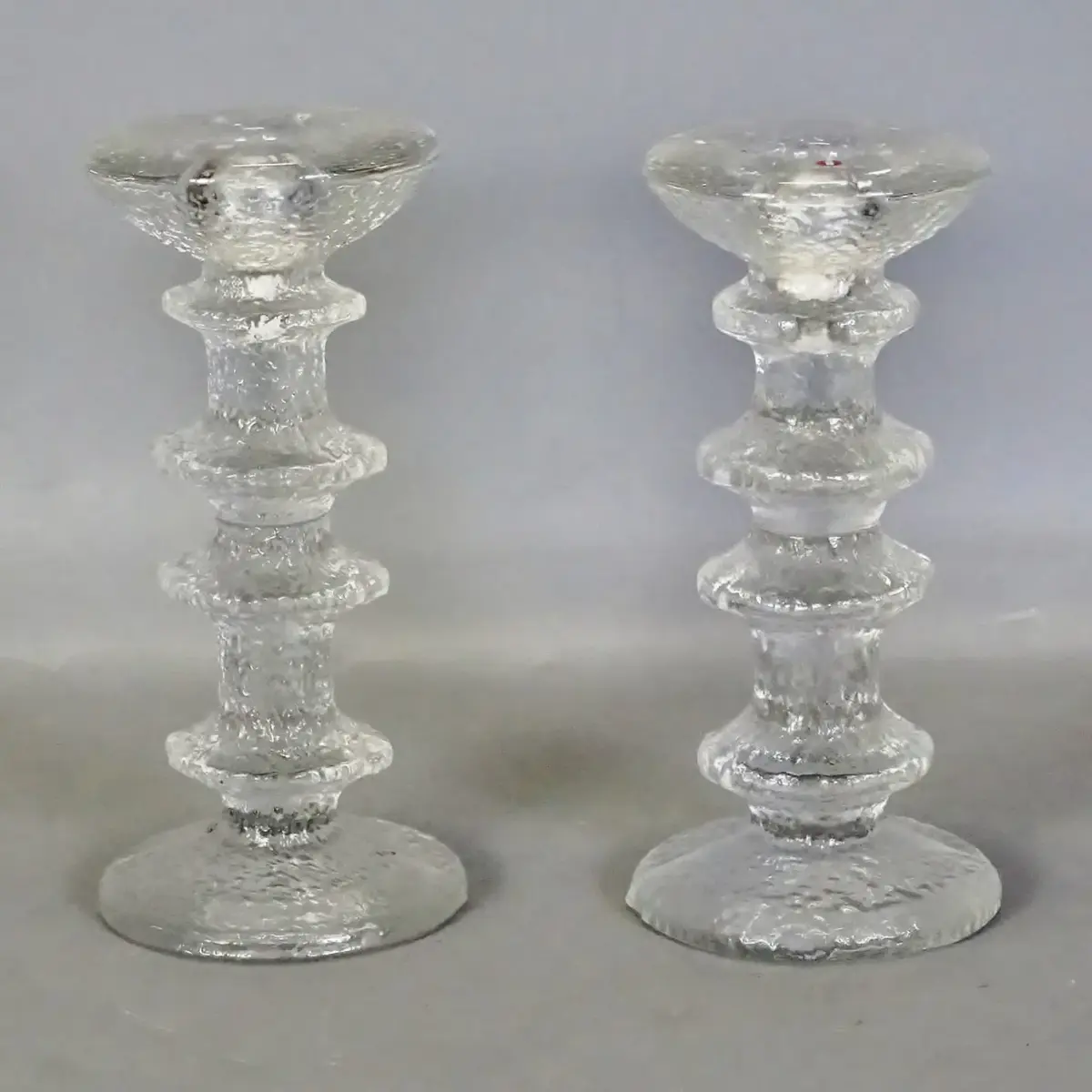 2 st. ljusstakar "Festivo" Timo Sarpaneva, Iittala, Finland