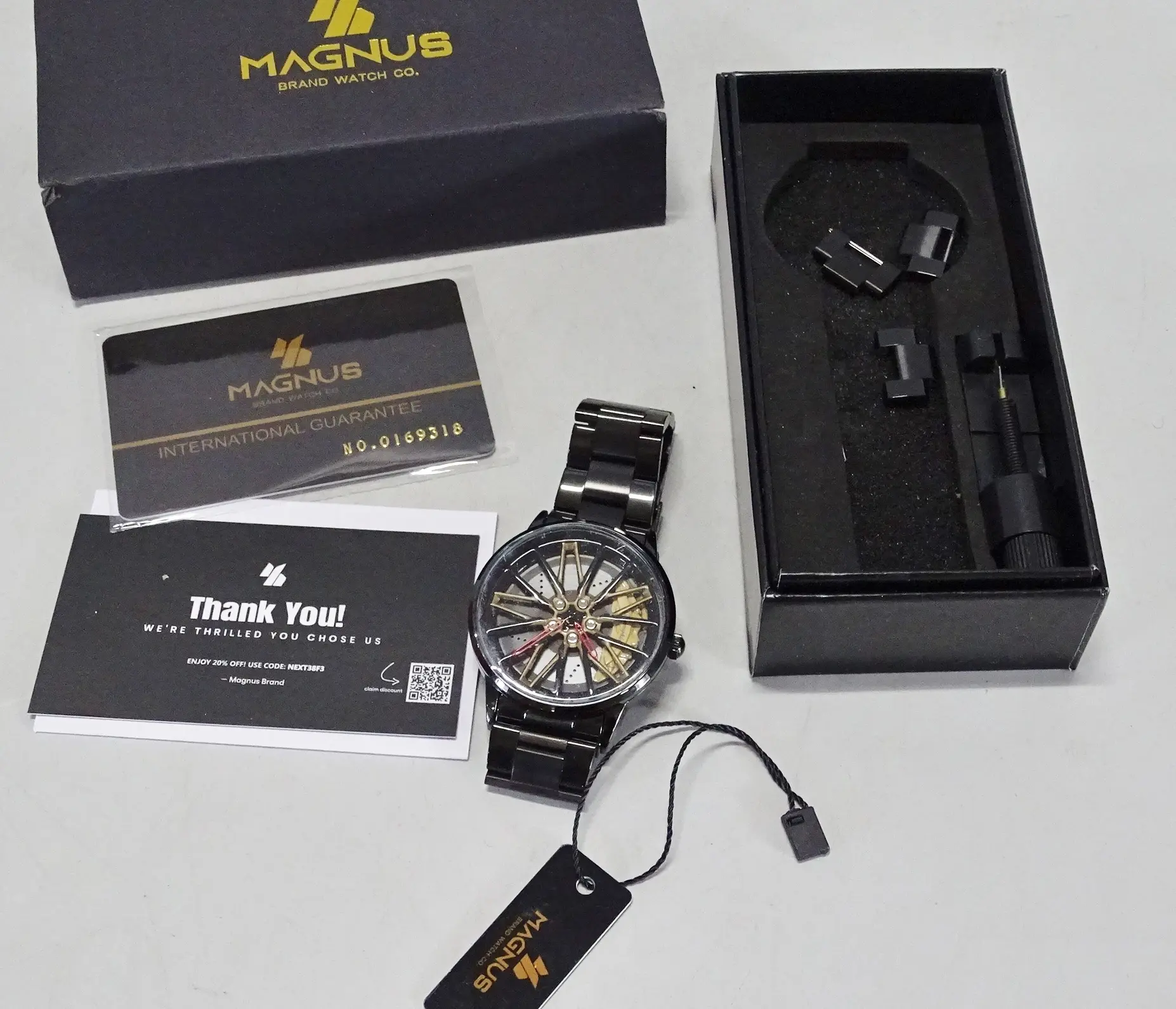 Armbandsur, Magnus, Brand Watch Co. modern