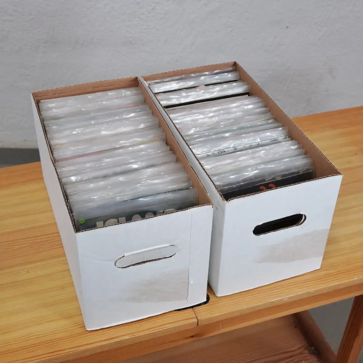 Parti vinylskivor, singel/EP, blandade genrer