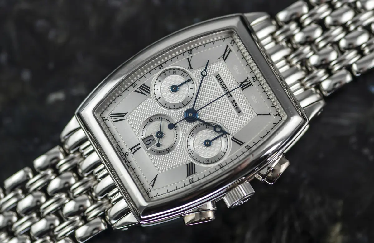 Breguet 5460 PT Heritage Chronograph Platin Full Set 2011