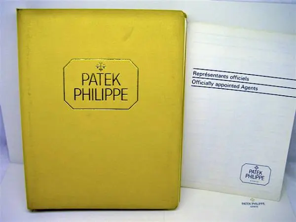 Patek Philippe Konzessionärs Katalog von 1980 u.a. 3700 Jumbo Nautilus
