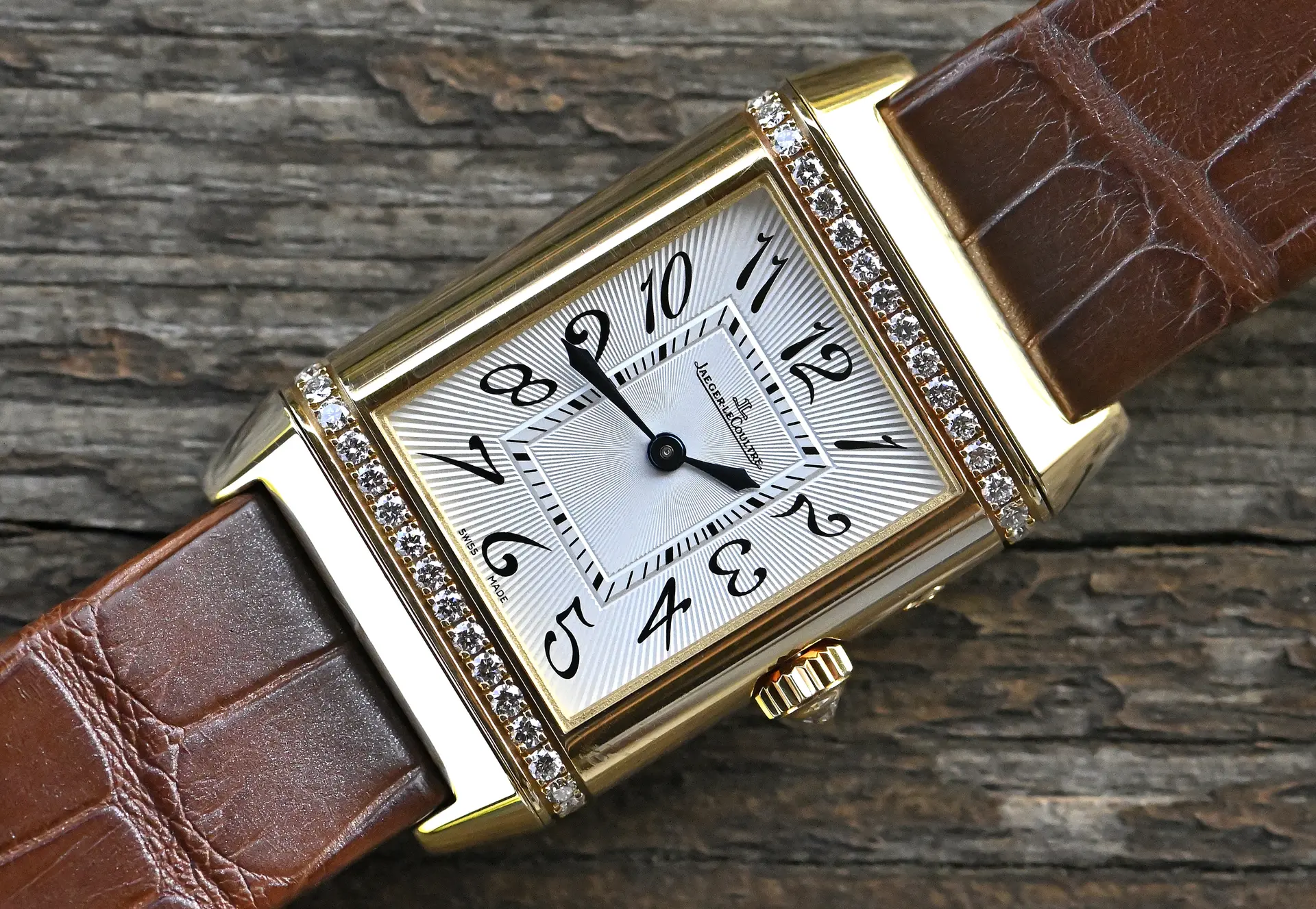 Jaeger-LeCoultre 269.1.54 / Q2691420 Reverso Duetto Duo Diamond Gelbgold