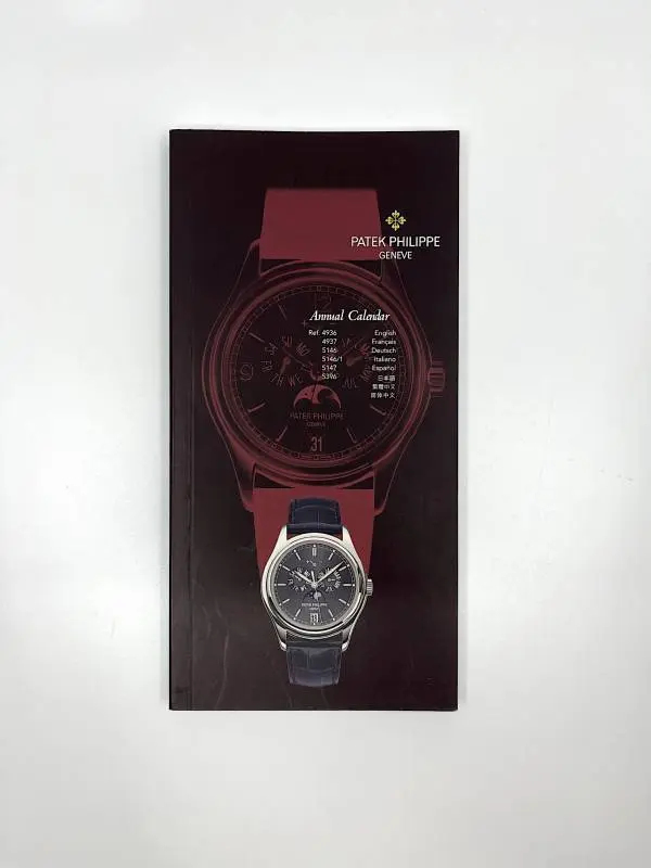 Patek Philippe Datenblatt / Beschreibung für die Jahreskalender Ref.