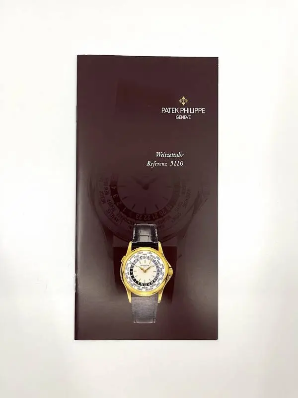 Patek Philippe World Time Weltzeituhr Ref. 5110 Datenblatt / Beschreibung