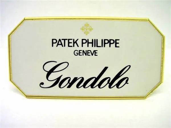 Patek Philippe Konzessionär Dekorationsständer Gondolo