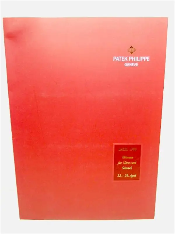 Patek Philippe Presseinformationen Basel 1998 zu den Ref. 5036 / 4931 / 4932