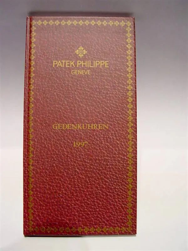Patek Philippe Gedenkuhren von 1997 Pagoda Minuten / Repetition Offizier