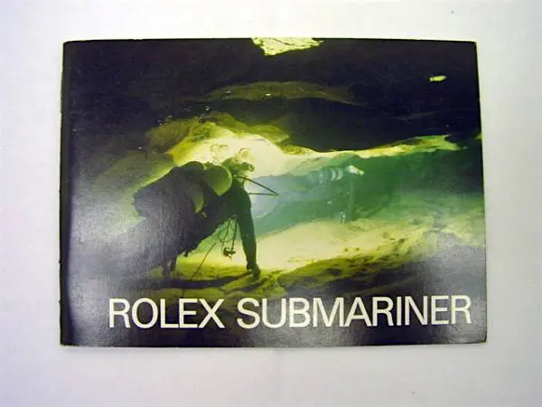 Rolex Submariner Booklet Übergangsreferenzen 5513 / 16800 / 16660 / 16808