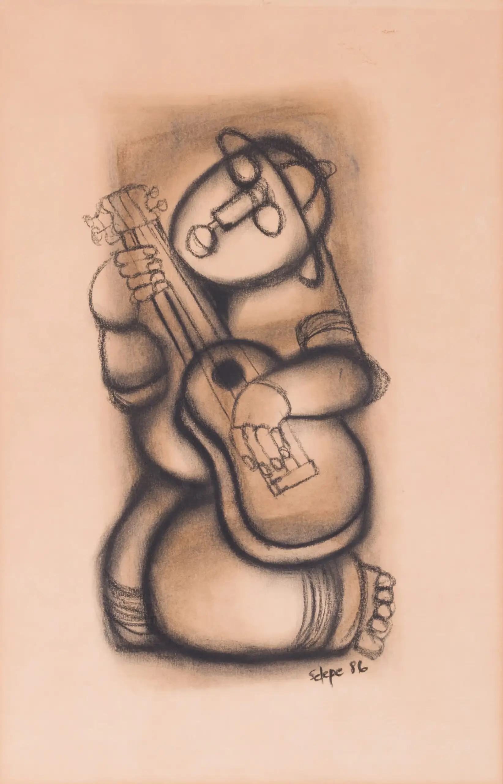 Daniel Selepe - Guitarist, 1986