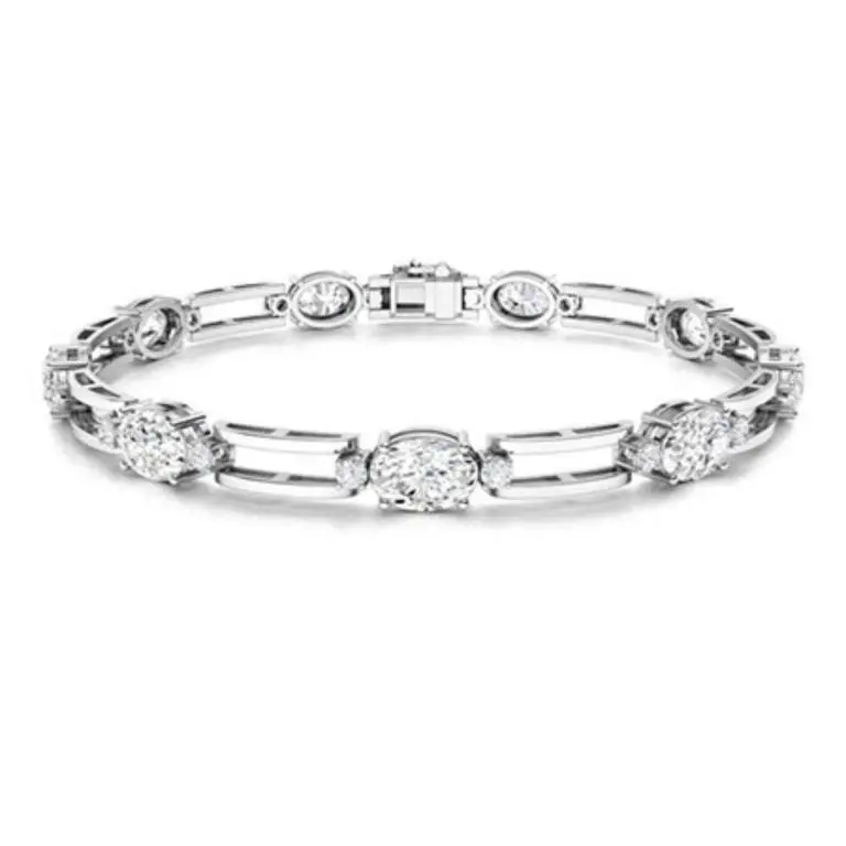Gold & White Diamonds 23.50 Cts Bracelet