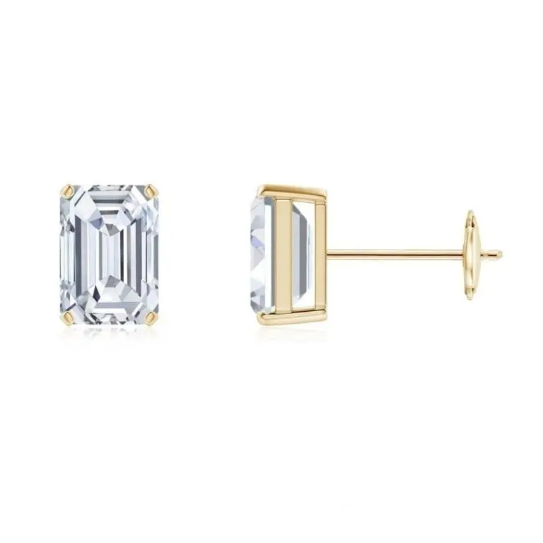 Gold & Diamond 2.00 Cts Earrings Studs
