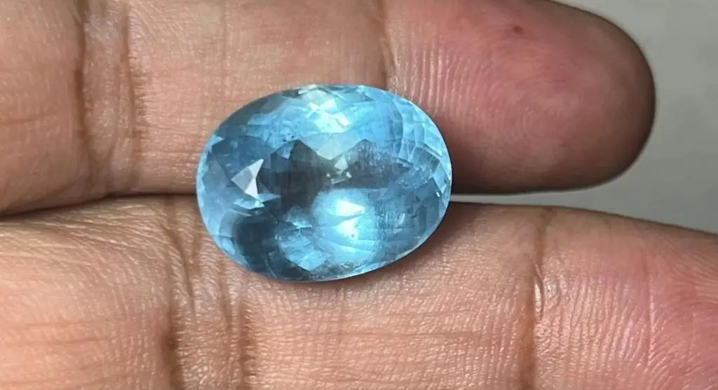 Natural Santa Maria Aquamarine 19.98 Cts - Certifi
