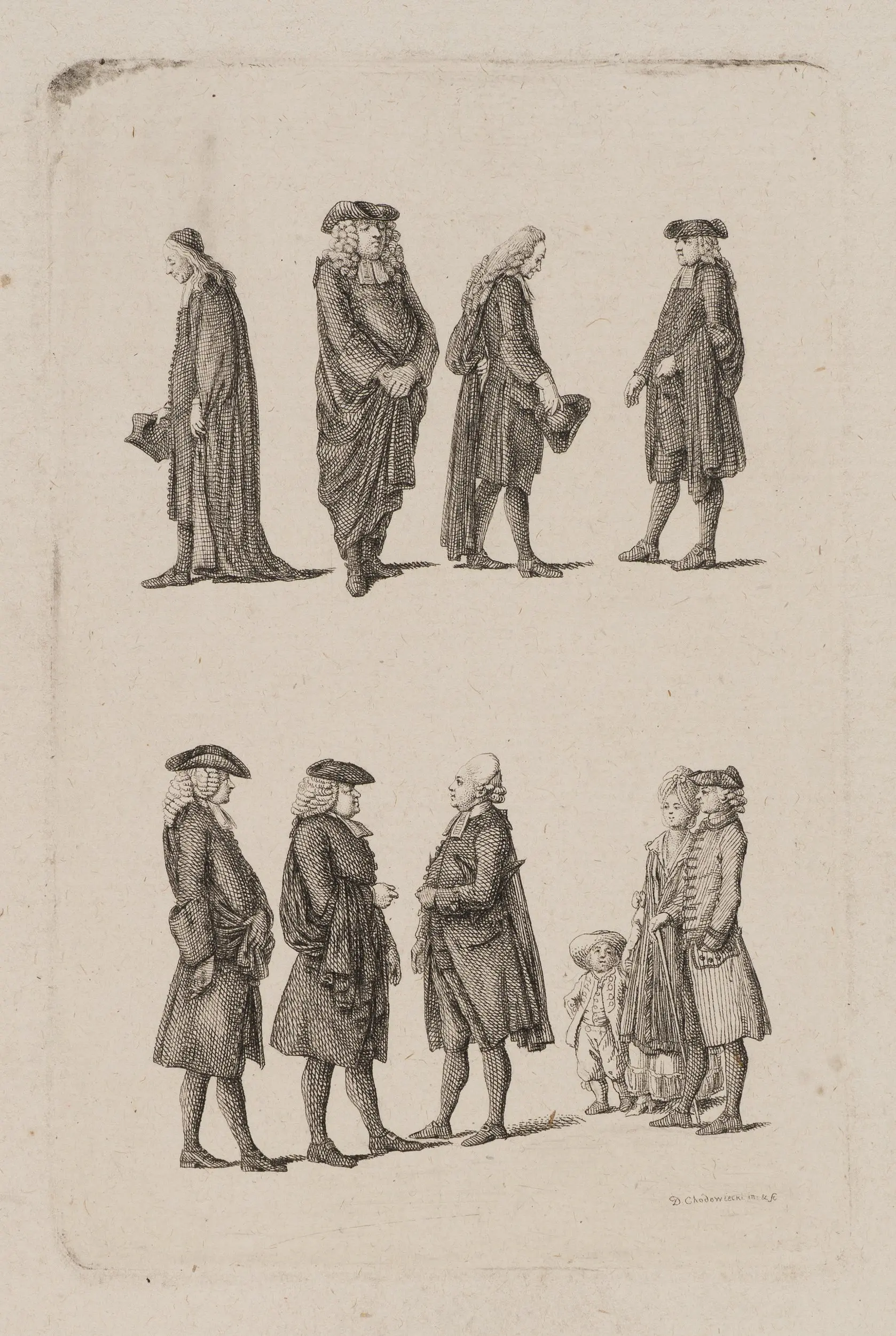 Die Kleidertracht der Berlinischen Prediger | 13478