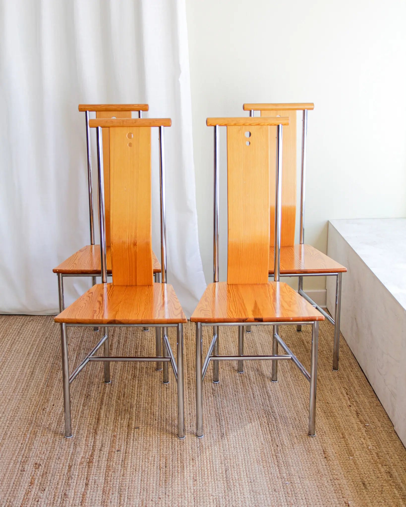 Stolar, 4 st, "Turku", IKEA, 1990-tal