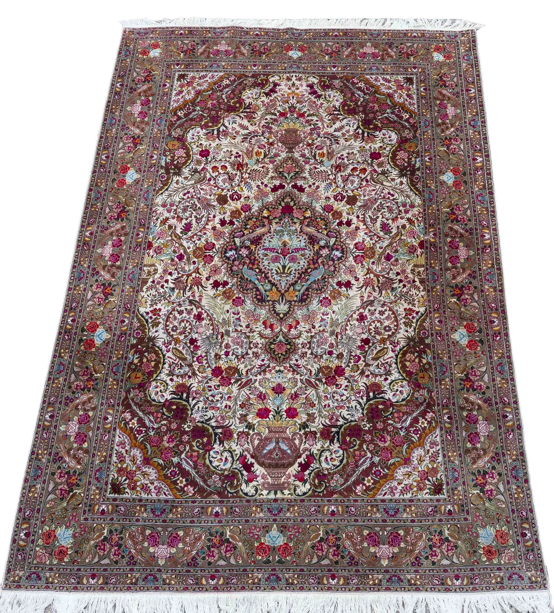 Teppich, Tabriz?, 20. Jhd., Wolle