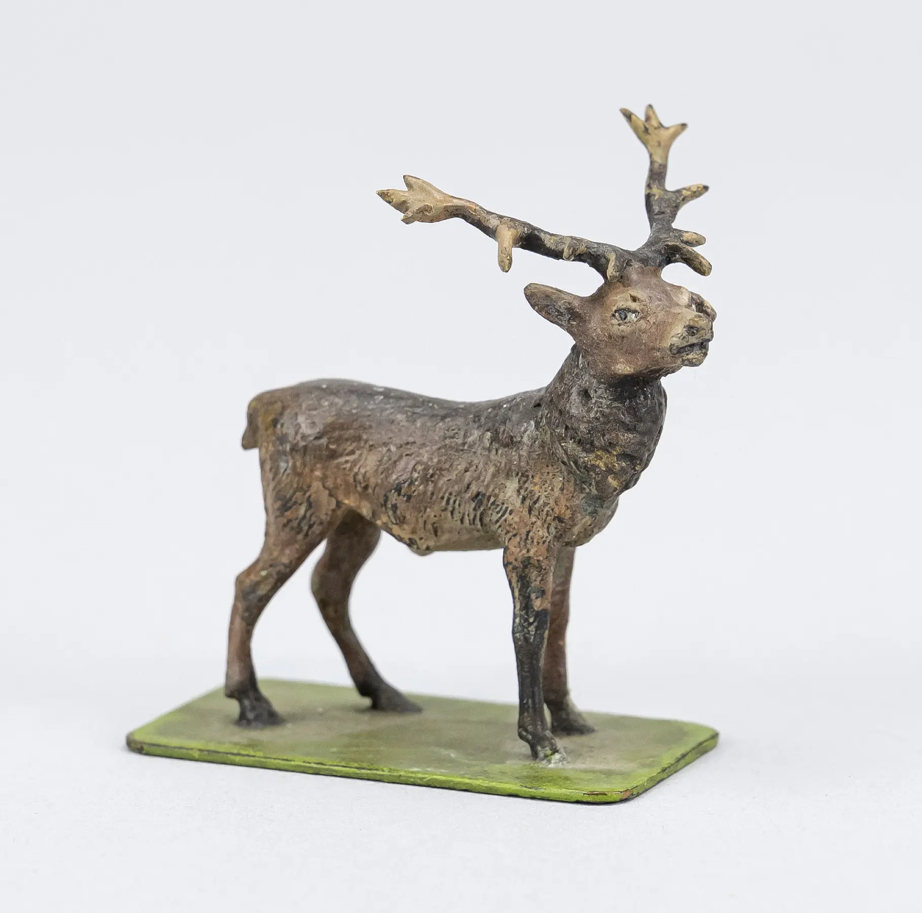 Wiener Bronze, 20. Jh., Hirsch, p