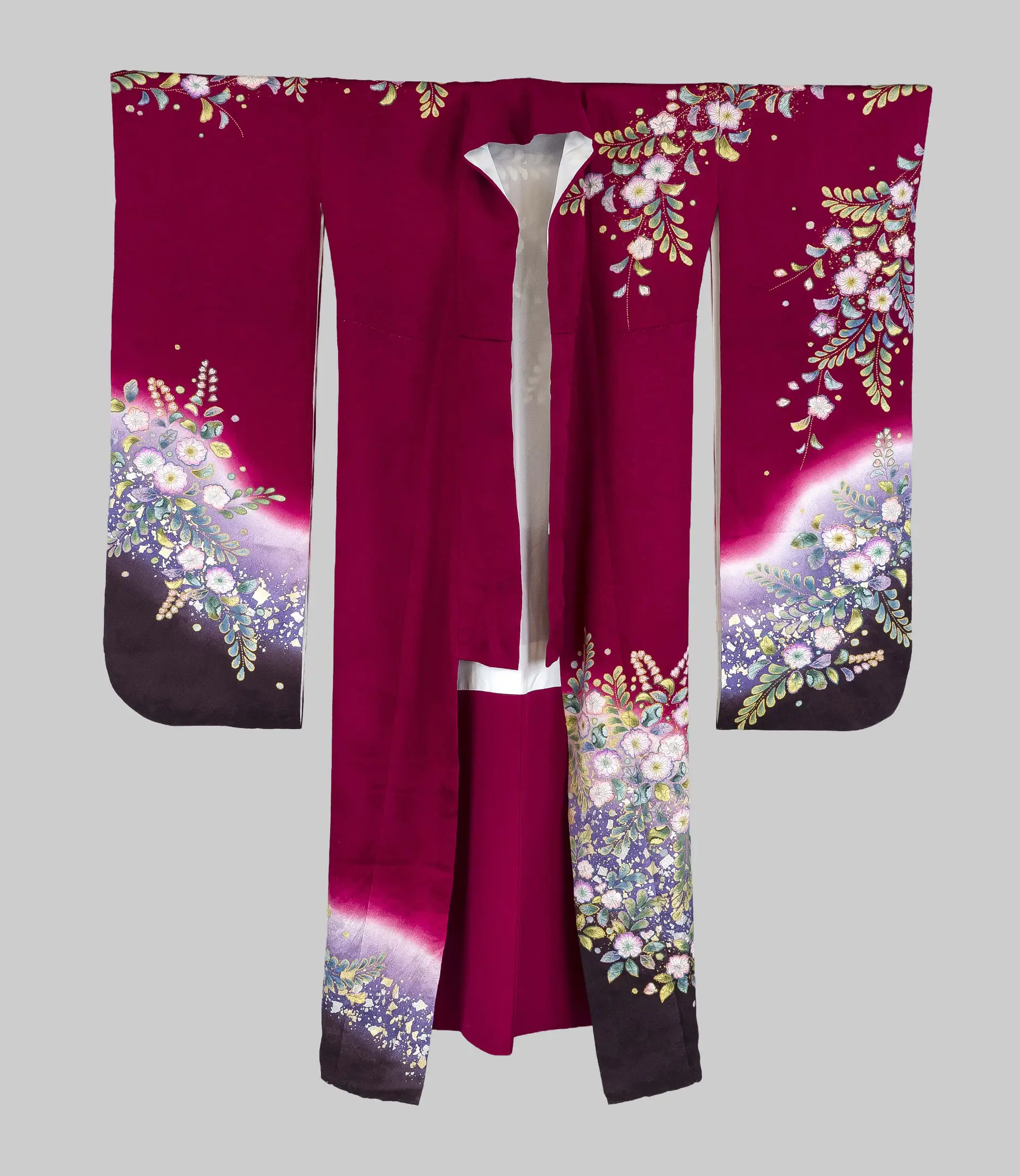 Furisode (Frauenkimono), Japan um
