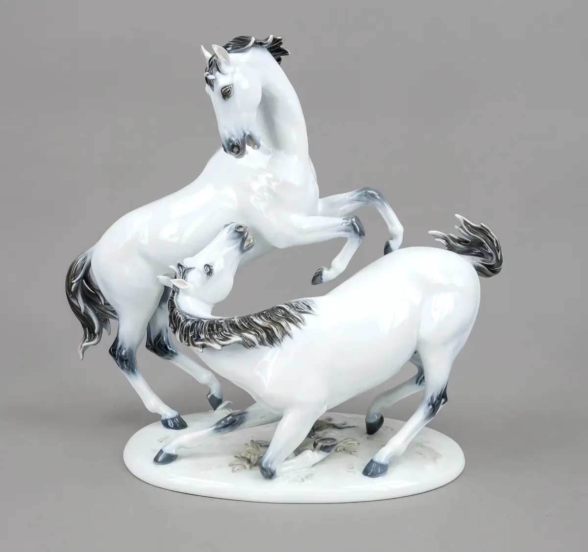 Zwei kämpfende Pferde, Rosenthal