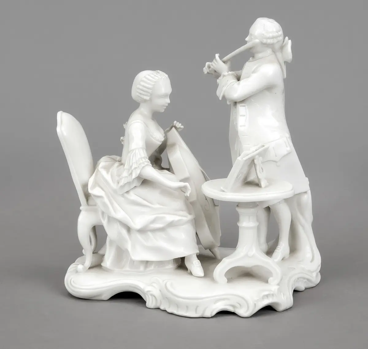 Musizierendes Paar, Nymphenburg