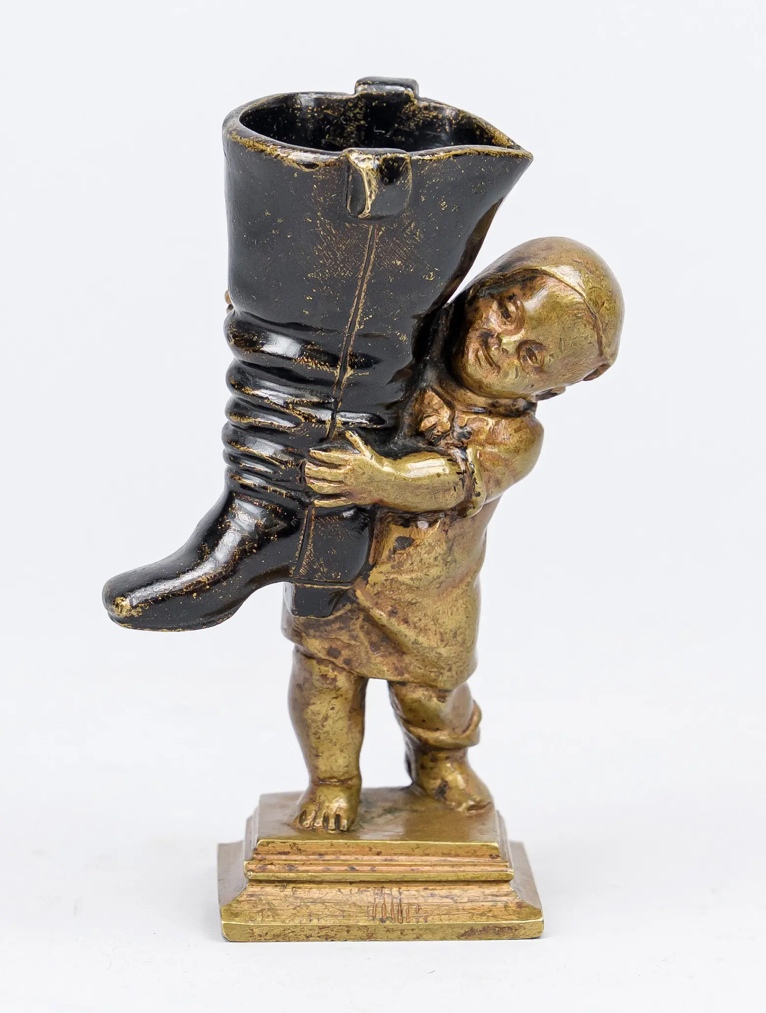 Schreibtischbronze um 1900, figür