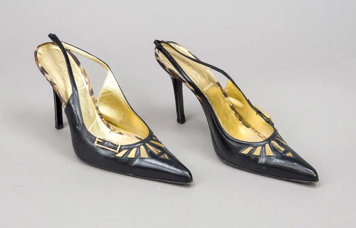 Dolce Gabbana, High Heel Sling Pu