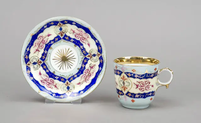 Tasse mit Untertasse, Carl Thiels