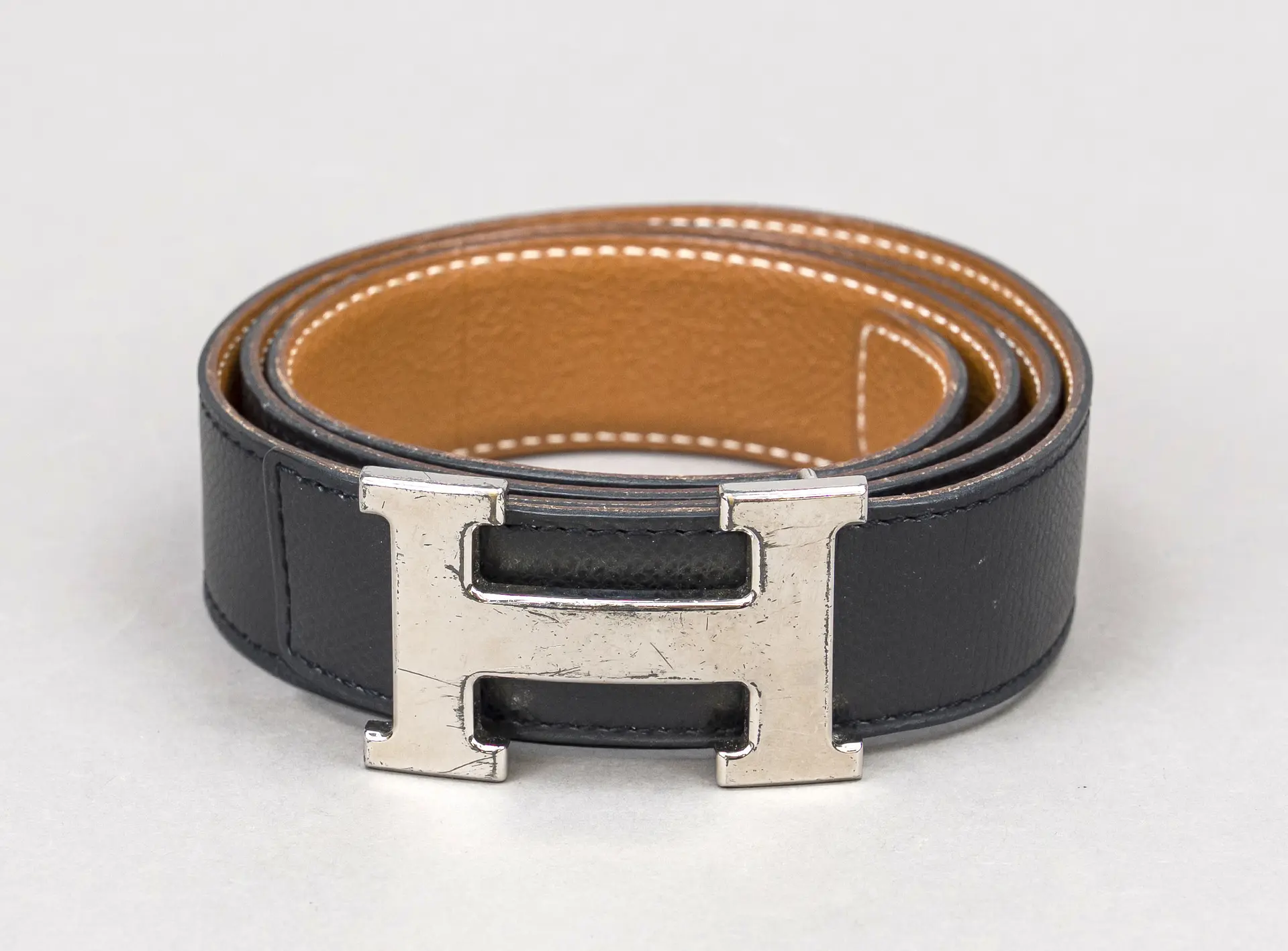 Hermes, Wendegürtel, schwarzes un