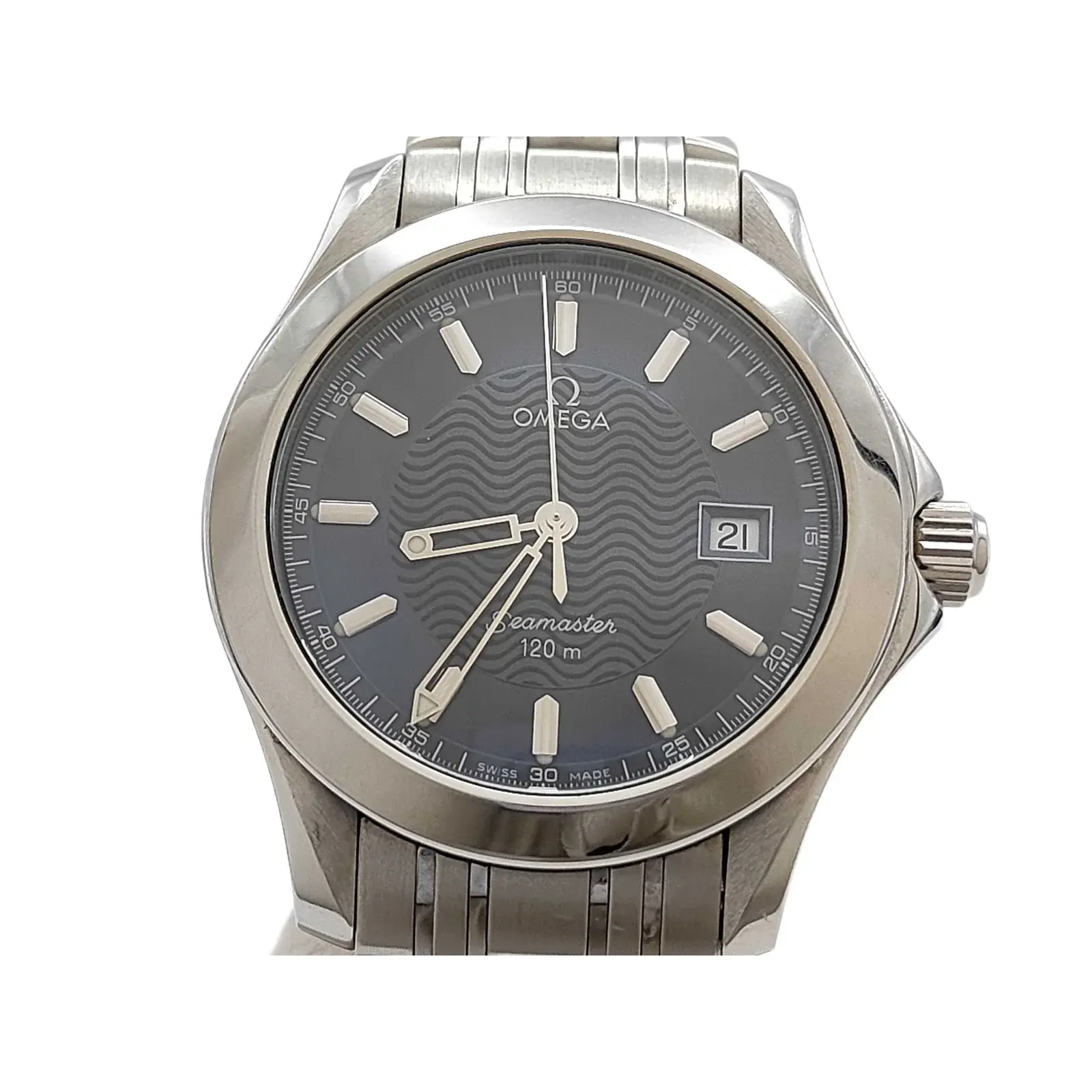 Omega Seamaster Blue Dial Quartz Mens Watch - Model 251181 58170019