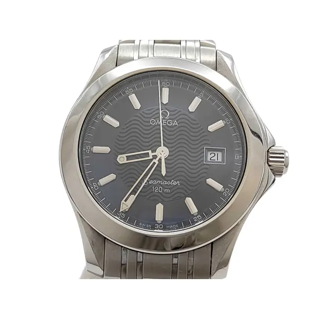 Omega Seamaster Blue Dial Quartz Mens Watch - Model 251181 58170019