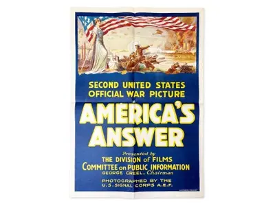 WWI America's Answer Film Poster