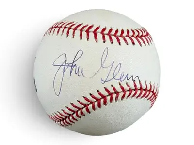 John Glenn Signed Baseball - JSA