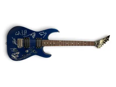 The Black Crowes Signed Jackson Electric Guitar