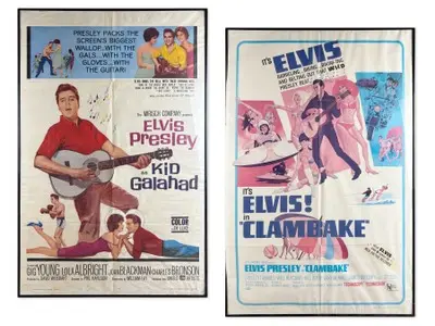 (2) Elvis Presley One Sheet Movie Posters