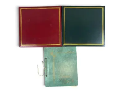 (3) Vintage Jazz & Music Scrapbooks