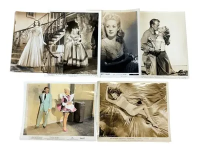 (6) Vintage Hollywood Publicity Photos