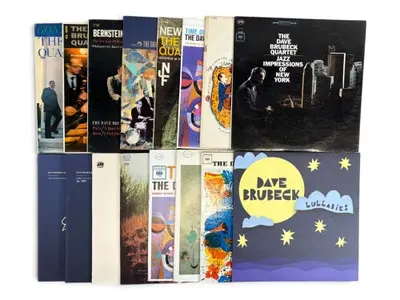 (17) Dave Brubeck LP Record Collection