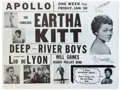 Apollo Theater Promotional Flyer